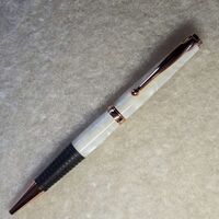 Soft Grip = Mother of Peral on Polished Copper
