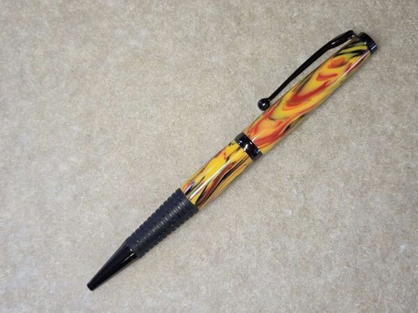 Soft Grip = Yellow Picasso on Gunmetal