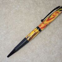 Soft Grip = Yellow Picasso on Gunmetal