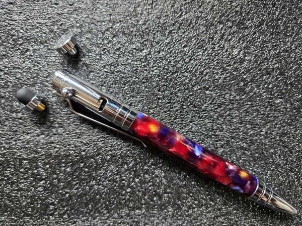 Stylus Pen = Red Berry Crush Acylic tec pen