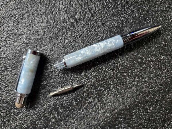 Stylus Pen = Sky Ice acrylic tec pen
