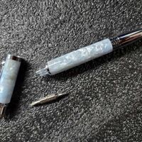 Stylus Pen = Sky Ice acrylic tec pen