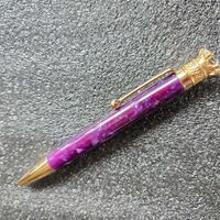 Twist Pen = Purple Crush acrylic