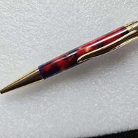 Twist Pen = Red Velvet Crush Acrylic