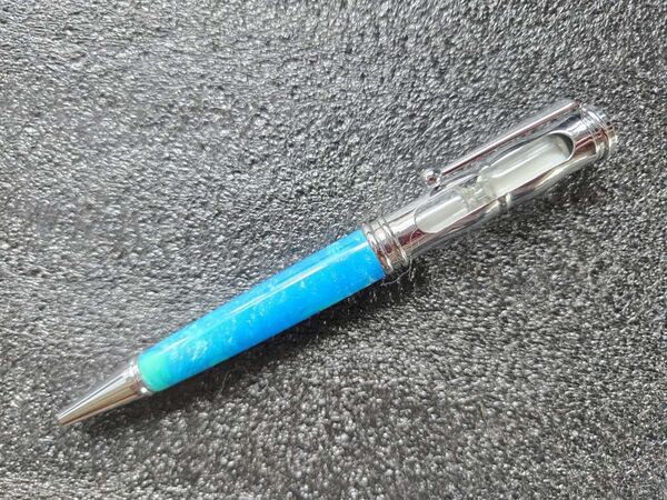 Novelty Pen = 1 min Turquoise Timer