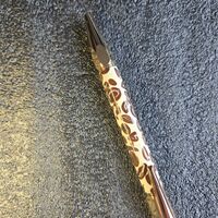 Click Pen = Coffee and cream on gold click