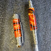 Fountain Pen = Orange tiger pearl dragon.