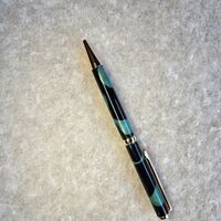 Twist Pen = Green Mist on gold twist mechanism