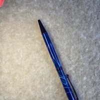 Twist Pen = Blue on Blue