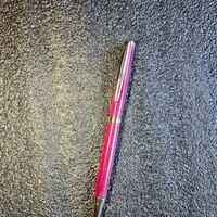 Twist Pen = Purpleheart wood on gold