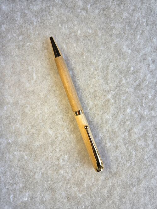 Twist Pen = Tulip Wood on Gold