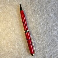 Twist Pen = Ruby Slippers on Gold