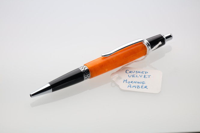 Click Pen = Crushed Velvet Morning Amber