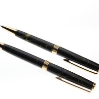 Pen & Pencil -Streamline - Yellow scribbles on a blackboard