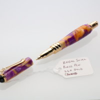 Purse Pen - 24K Gold - Regal Swirl