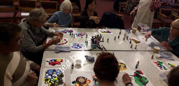 Working with the inks