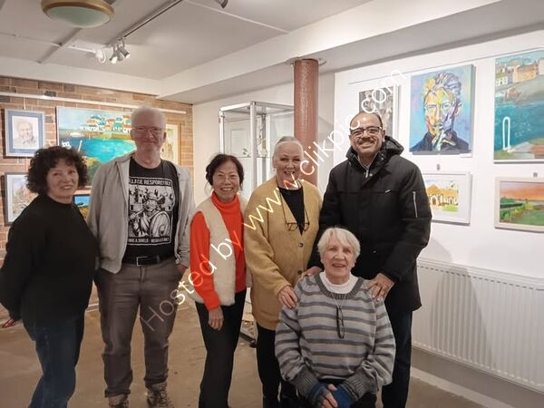 Autumn Exhibition today had a visit from local MP, Mohammad Yasin