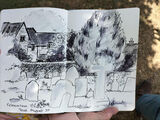Felmersham church yard 4 Aug