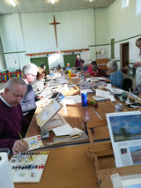Celia's Saturday Water colour classes