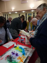 A BRUSHO demonstration by Celia Maddison