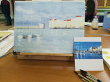 Weeks 2 & 3, water colour landscape