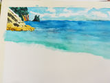 Weeks 2 & 3, water colour landscape