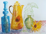 Week 4, still life in pastels