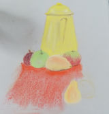 Week 4, still life in pastels
