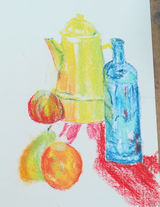 Week 4, still life in pastels