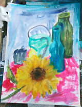 Week 4, still life in pastels