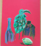 Week 4, still life in pastels