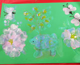 Week 5, finger painting and other tools