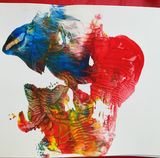 Week 5, finger painting and other tools