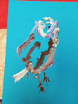 Week 5, finger painting and other tools
