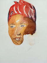 Week 6, portrait with media of your choice