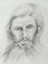 Week 6, portrait with media of your choice
