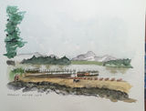 Water colour, A3