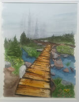 A3, Water colour