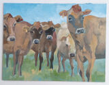32cms by 24 cms, using Windsor and Newton Artisan oil colours
