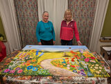 Both the Teresa's with the finished work