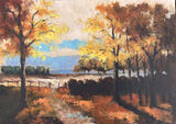 Paul Oakley Woodland Painting Finished 2021