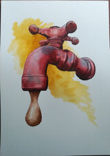 Tape A3 watercolour