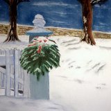 Wreath on a Gate