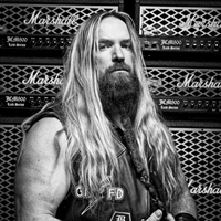 Zakk Wylde B&W