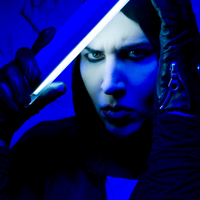 Marilyn Manson Blue Light