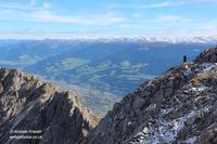 Innsbruck from the Air. (Austria)