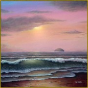 Ailsa Craig Sunset