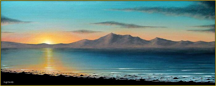 Evening Skies over Arran