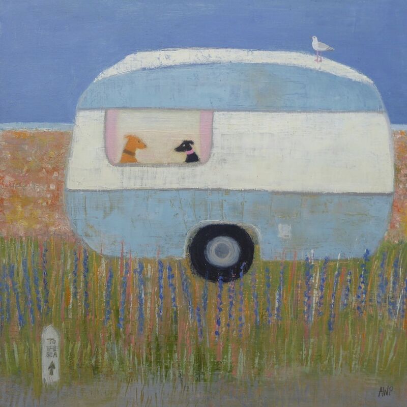 Blue Caravan Dungeness
