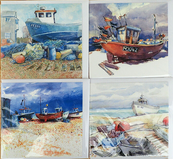 Fishing boat card selection